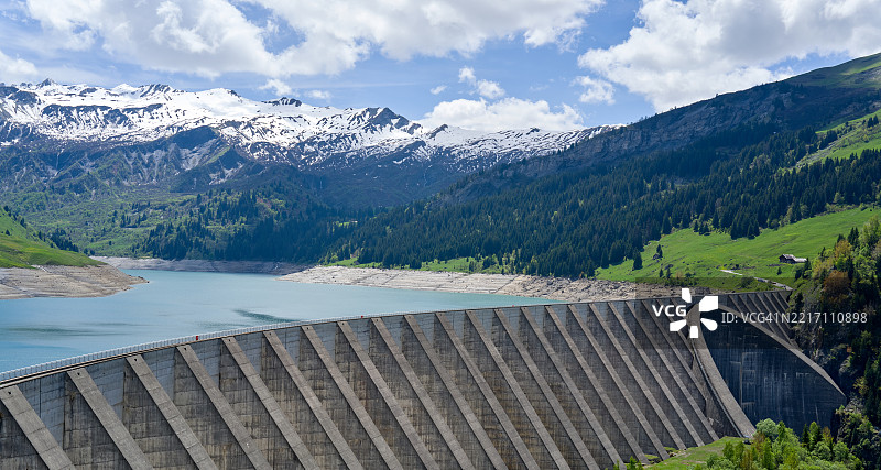 ROSELEND大坝图片素材