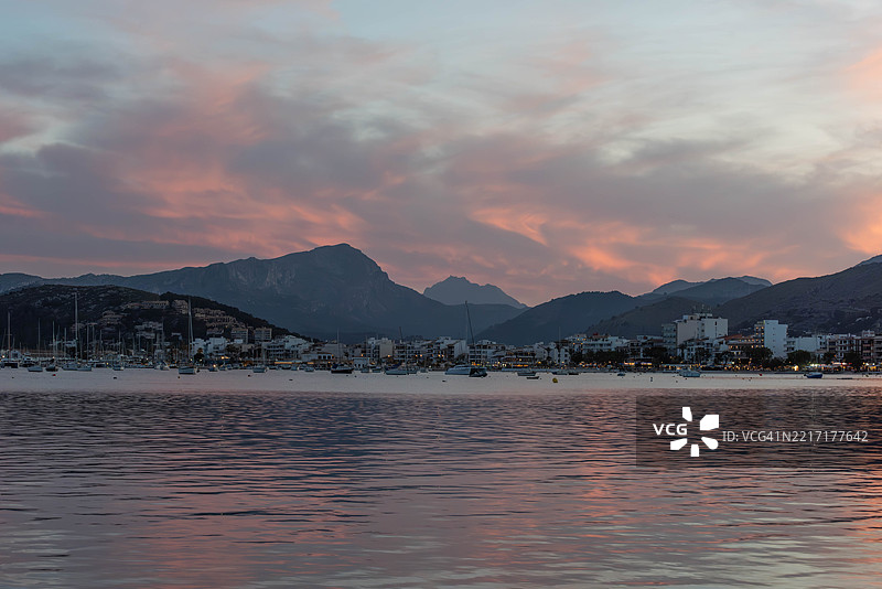 马洛卡日落图片素材