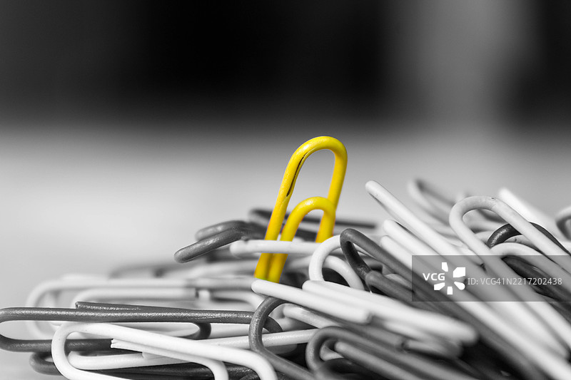 纸夹特写图片素材