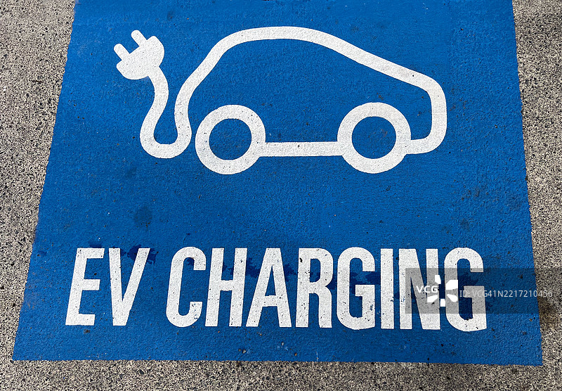 电动车充电站标志图片素材