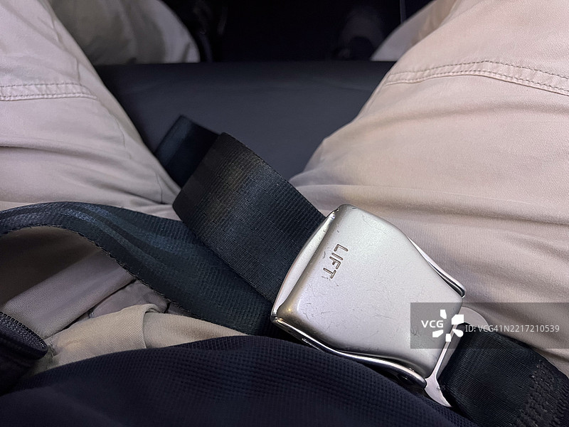 飞行座椅安全带图片素材