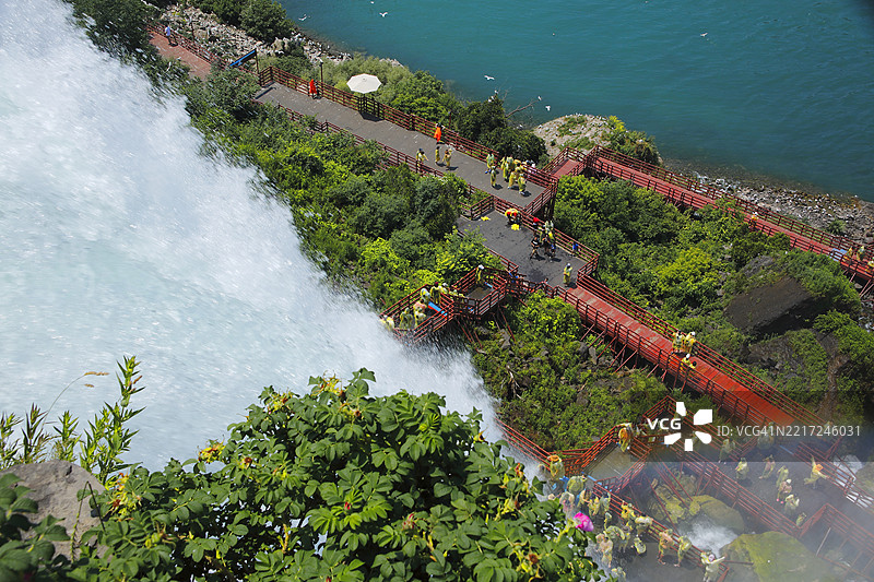 尼亚加拉大瀑布州立公园 - 风之洞图片素材