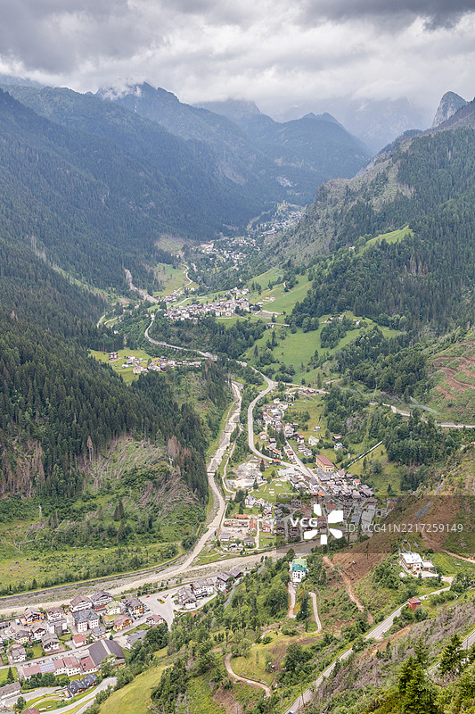 科莱圣露西亚的美景台图片素材