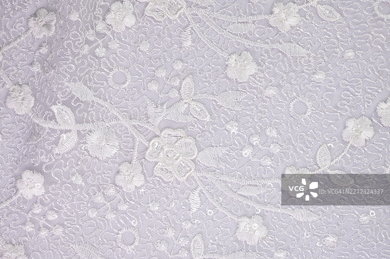 精致蕾丝面料的特写图片素材