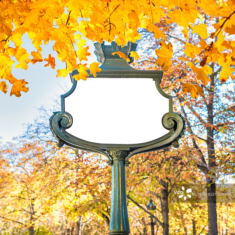 空白的标牌框架，白色，孤立背景图片素材