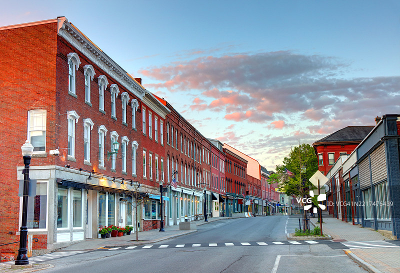 罗克兰，缅因州图片素材