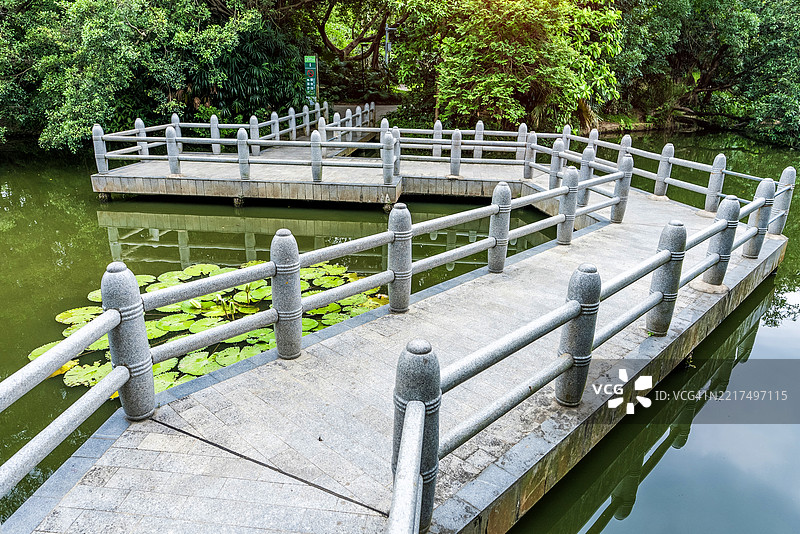 传统中国园林的影像图片素材