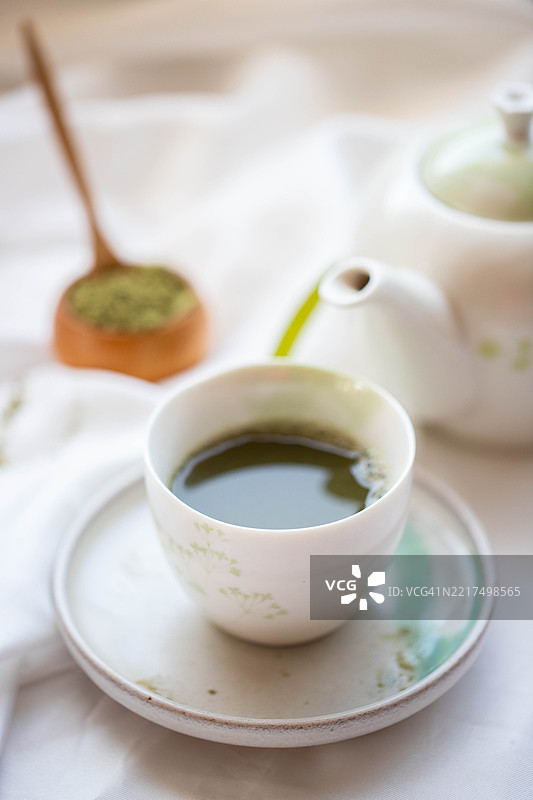 热抹茶绿茶图片素材