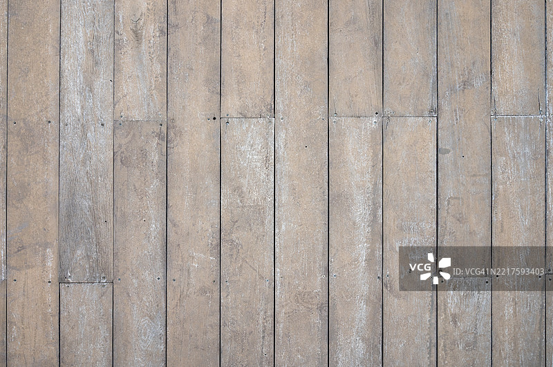 带有纹理图案的木质表面。木纹在木材中清晰可见。木材呈棕色。图片素材