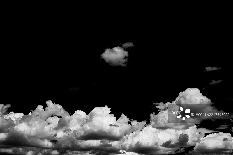 蓝天白云背景，自然背景图片素材