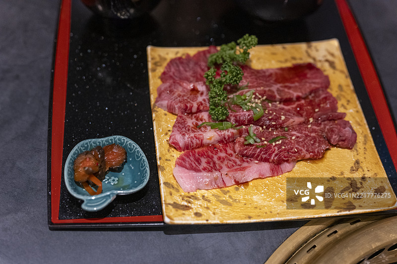 山形县的米泽和牛被认为是日本顶级牛肉品种之一。图片素材