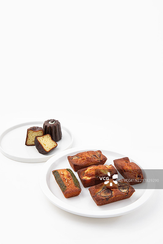 面包、小吃、卡内尔蛋糕、法式小蛋糕图片素材