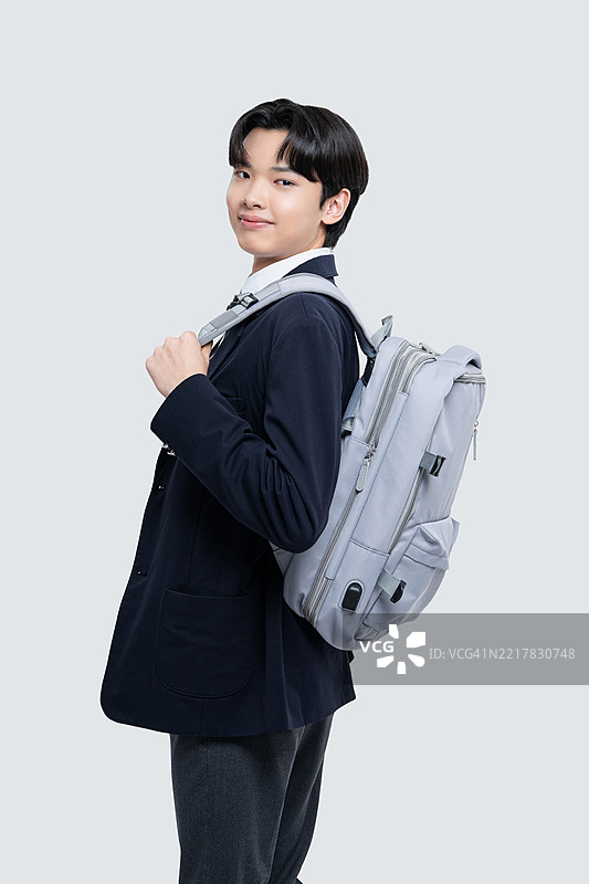 教育，考试者，大学学力测试，成人学生，青少年，出勤，书包图片素材