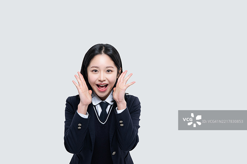 教育，考试者，大学学力测试，成人学生，青少年，女性，少女图片素材