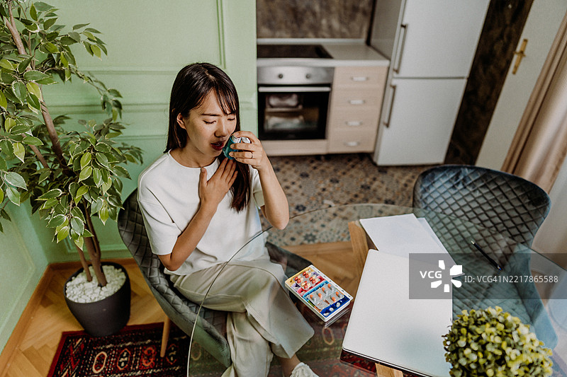 哮喘吸入器图片素材