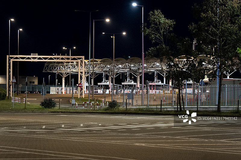 隧道登机口图片素材