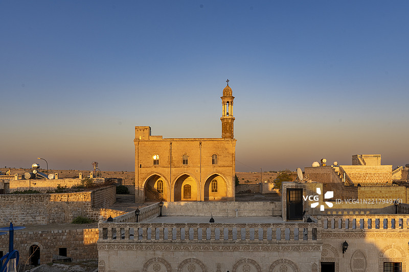 土耳其马尔丁省米迪亚特区的照片。图片素材