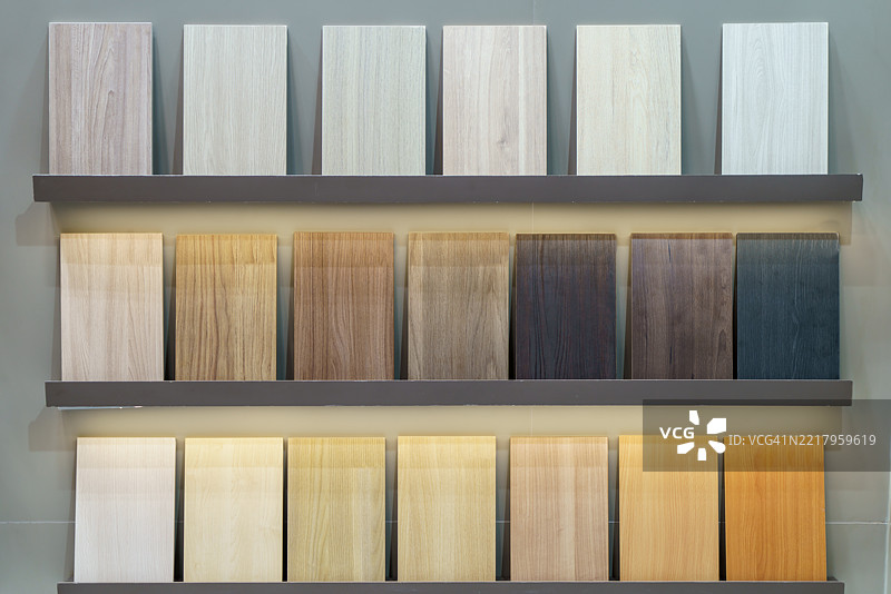 室内设计用木纹样本展示图片素材