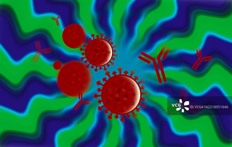 冠状病毒图片素材