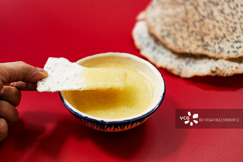 烤越南米饼图片素材