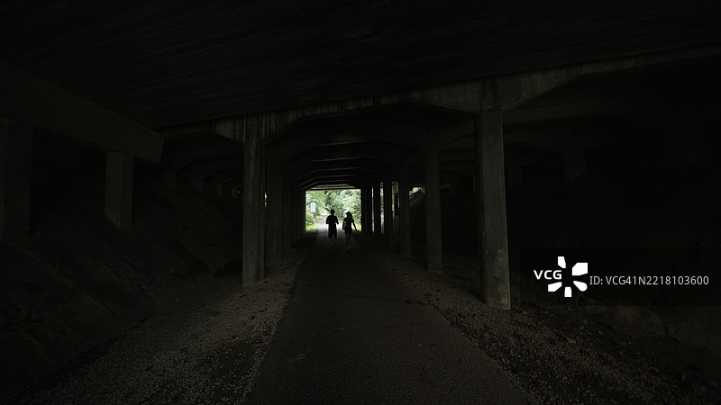 皇后镇铁路走廊图片素材