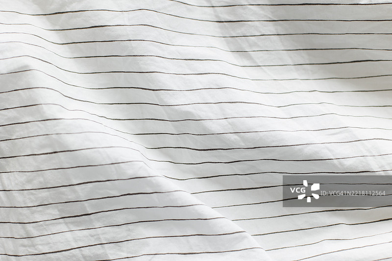 织物表面上的细水平线条抽象背景图片素材