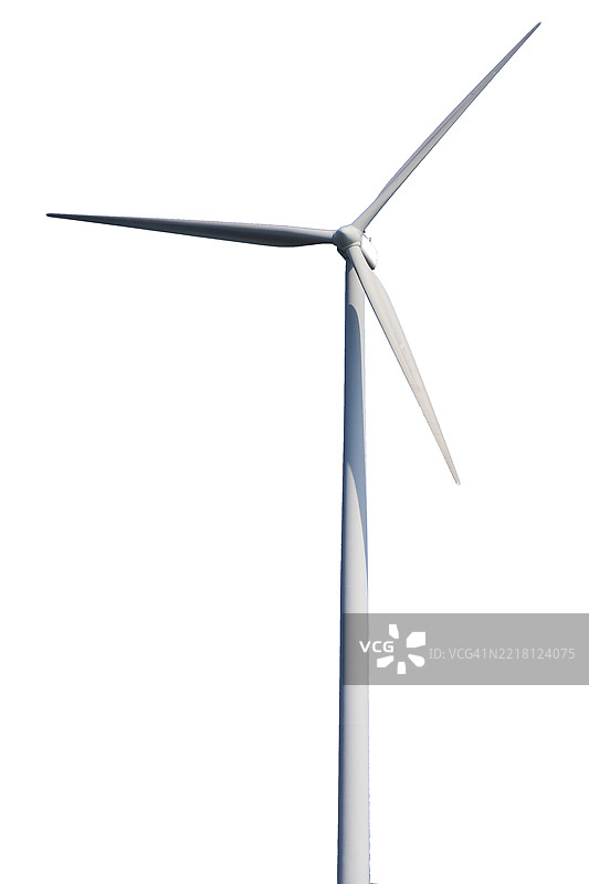 风力发电机停机图片素材