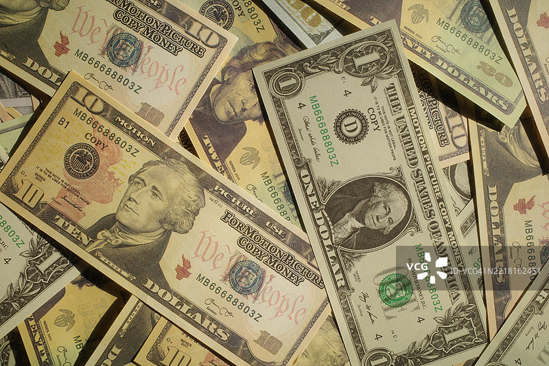 美国钞票。货币背景 XXXL图片素材