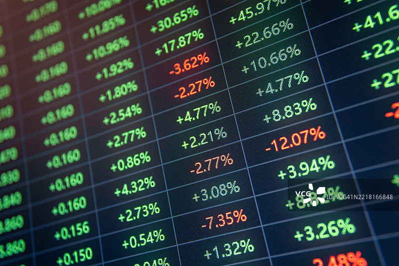 波动的股票价格，金融市场波动，股票价格变化，股票交易，市场经济图片素材