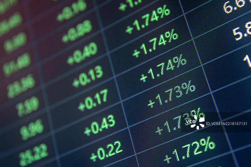 波动的股票价格，金融市场波动，股票价格变化，股票交易，市场经济图片素材