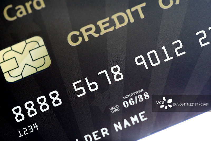 黑色信用卡模型模板设计图片素材