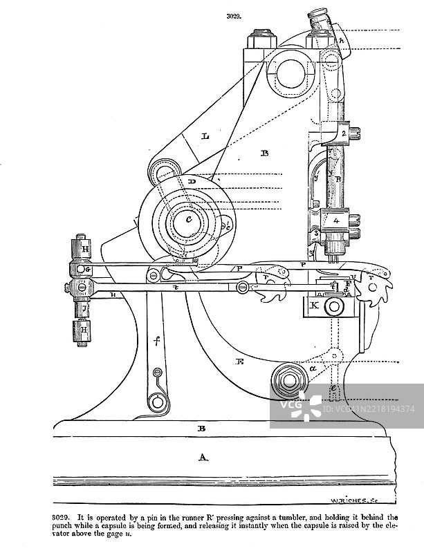 击发帽机图片素材