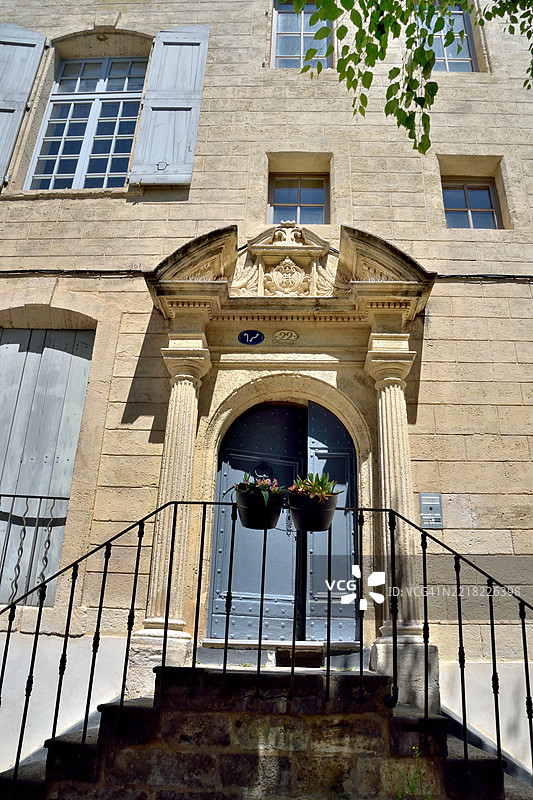 佩泽纳斯，前17世纪贝宗酒店，鲍比·拉庞特的成长之地图片素材