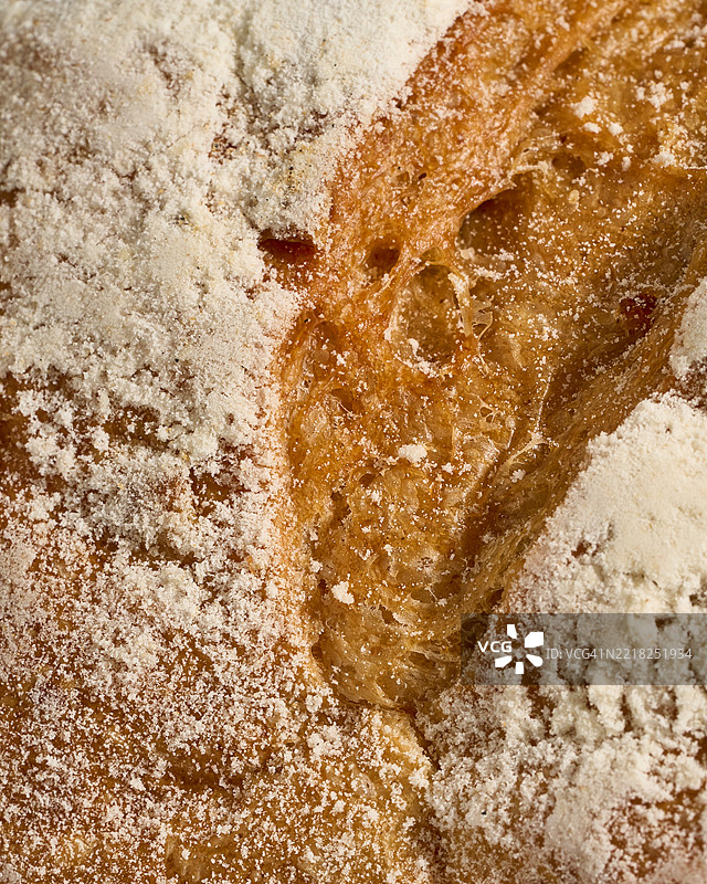 十字形面包图片素材