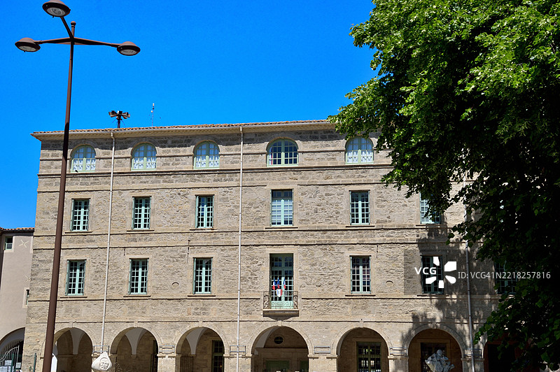 佩泽纳斯市政厅。图片素材