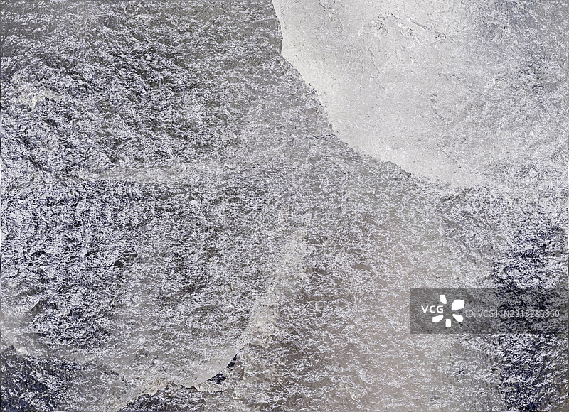 湿滑的光滑冰面，表面粗糙。图片素材