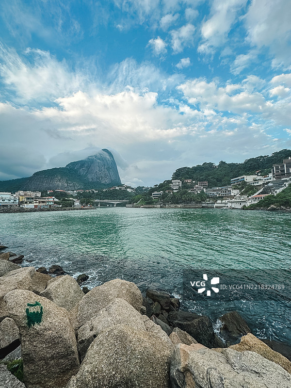 巴哈达蒂茹卡的海岸景观图片素材
