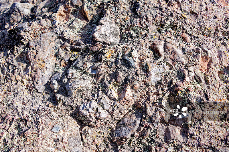 高峰地区的岩石构造研究，高峰小径，美国，USA图片素材