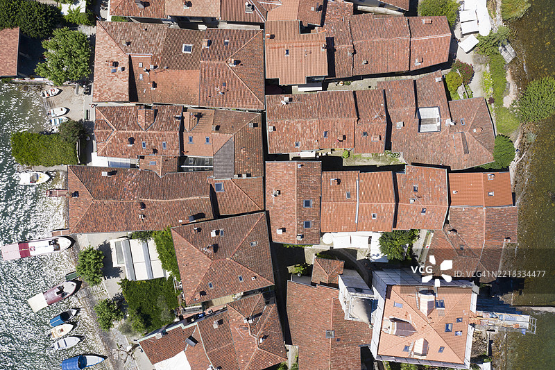 城市建筑的鸟瞰图图片素材