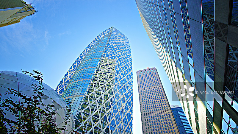 东京的摩天大楼区图片素材