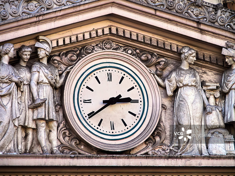 菲律宾国家银行大楼的一部分外立面。图片素材