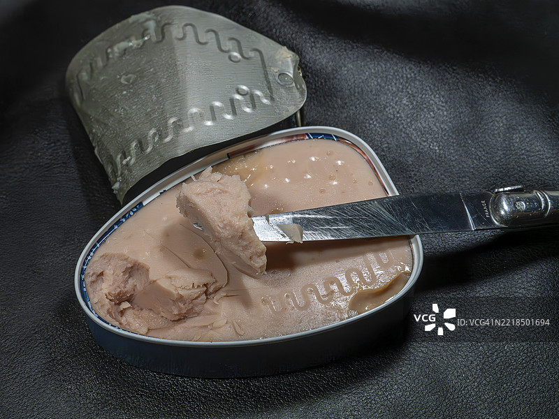 西班牙火鸡午餐肉罐头图片素材