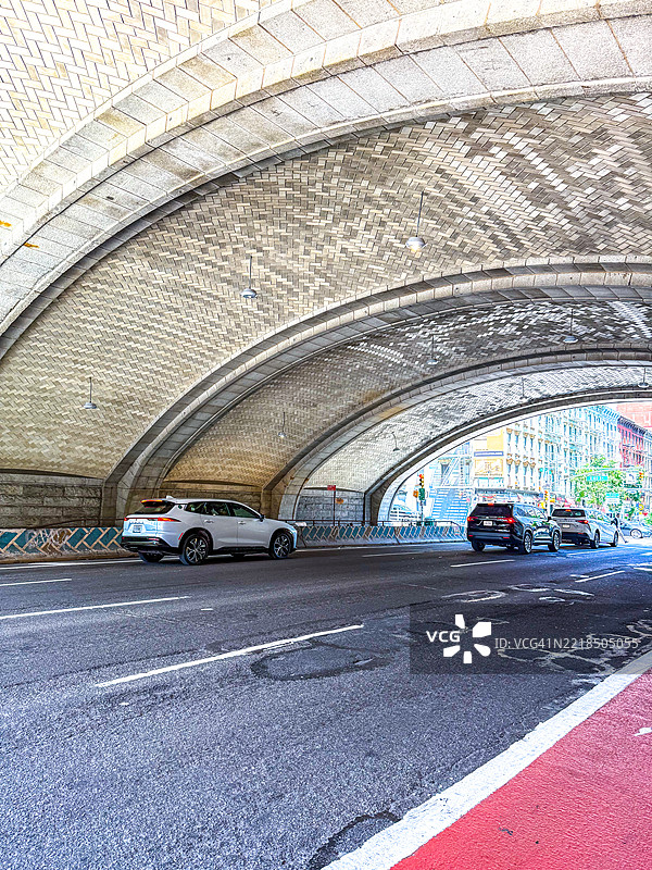 纽约59街桥下的Guastavino瓷砖天花板图片素材