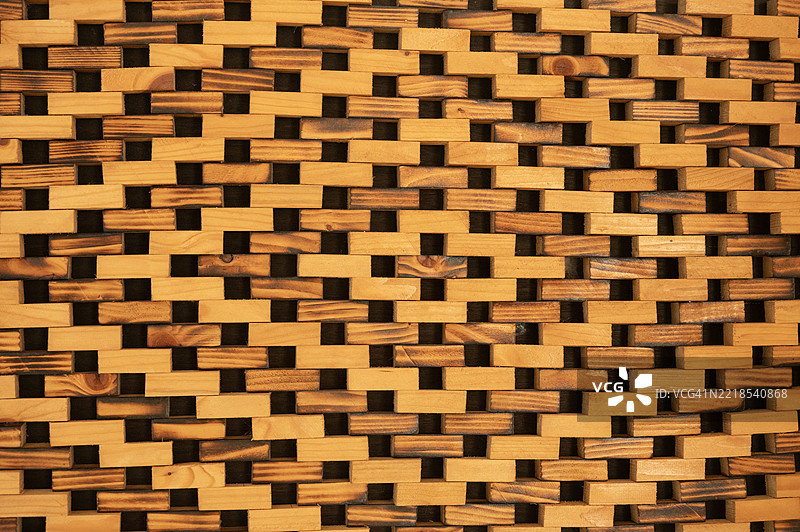 棕色木块墙壁纹理图片素材