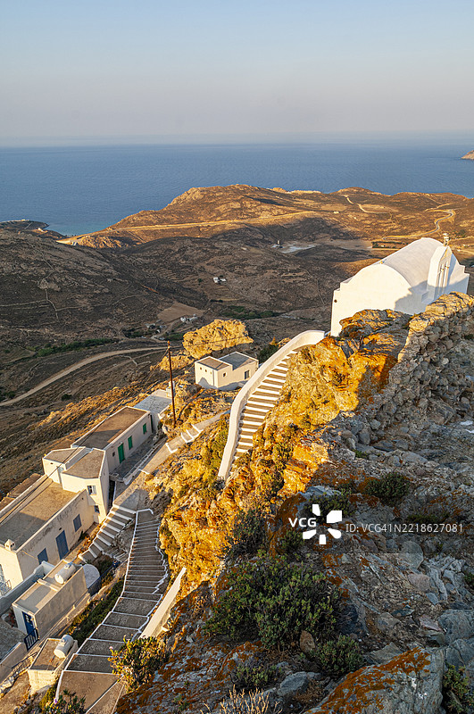 希腊，塞里福斯岛图片素材