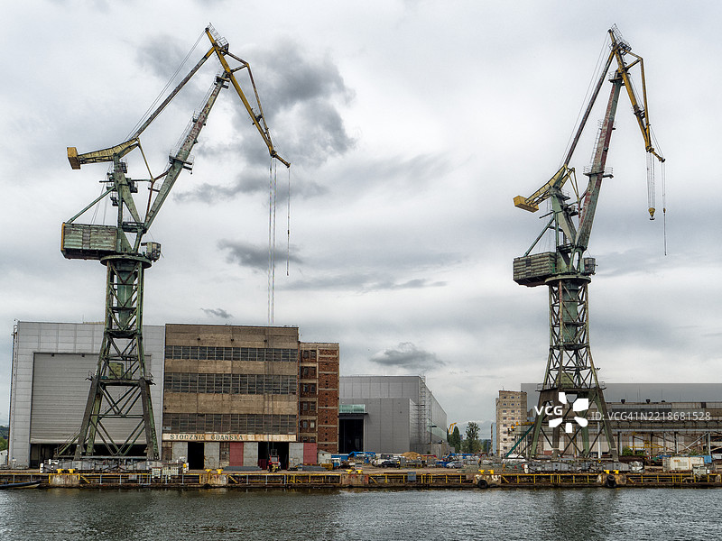 格但斯克造船厂图片素材