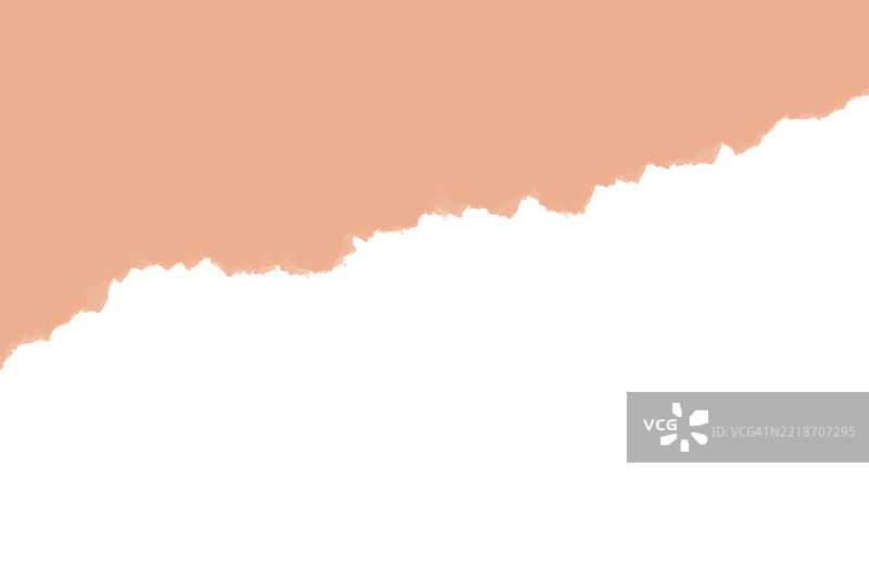 棕色和白色撕裂纸张背景模板图片素材