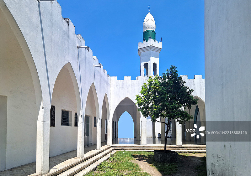 莫罗尼大清真寺，科摩罗大岛图片素材
