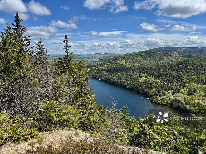 卡迪拉克山，阿卡迪亚国家公园图片素材