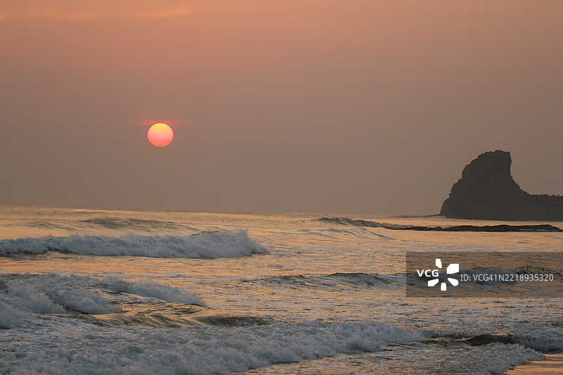 在尼加拉瓜圣胡安德尔苏尔冲浪图片素材